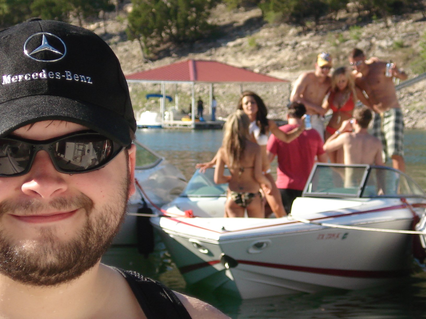 photo of people on boat